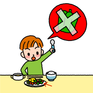 親のキモチ・子のキモチ：食べ物の好き嫌いを直したい